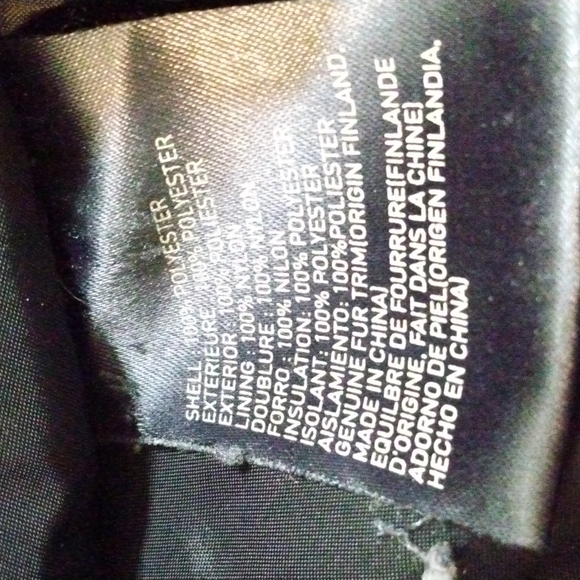 LIZ CLAIBORNE HIGH SHEEN LIGHT WEIGHT WINTER COAT BLACK WOMEN'S SIZE XL - Picture 8 of 8